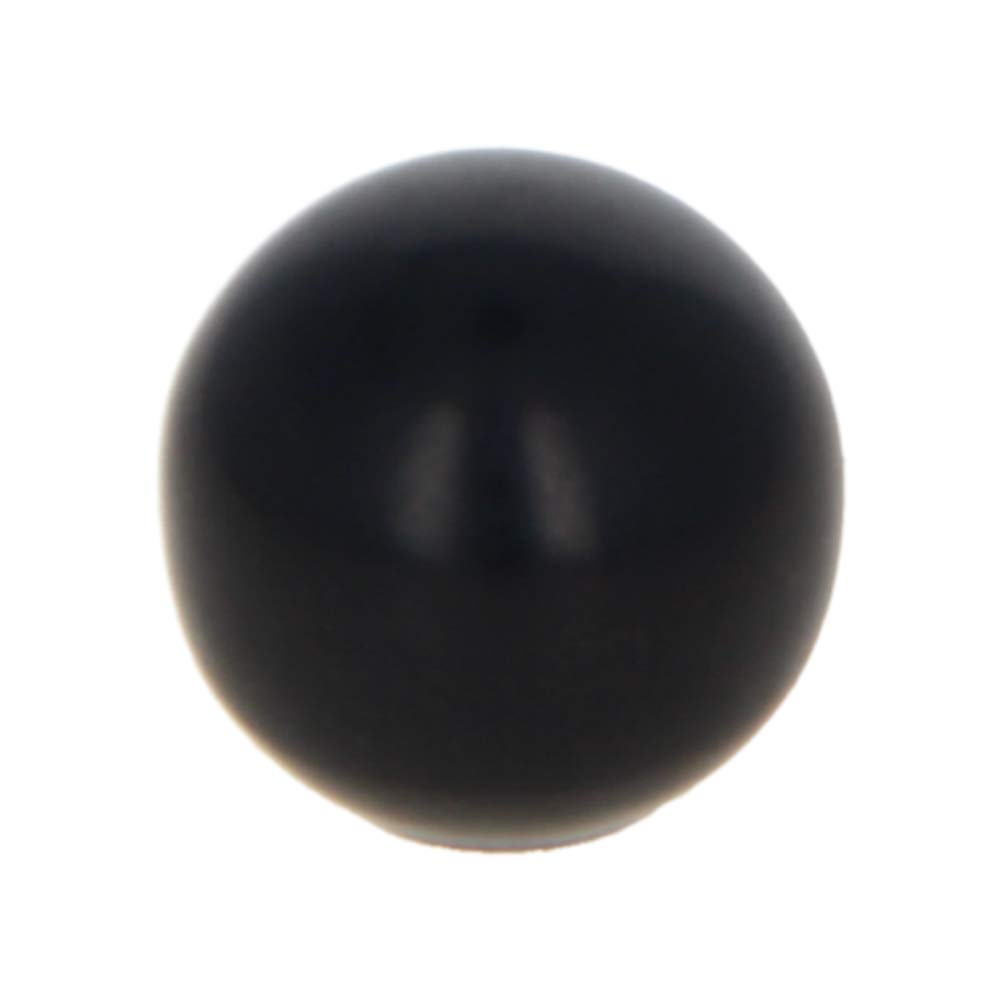 4Pcs Black Bakelite Ball Knobs with M5 Female Thread - 16mm Diameter Smooth Spherical Handles for Lawn Mowers & Exercise Equipment - No Twist Design, Durable Thermoset Construction for Easy Grip and Control