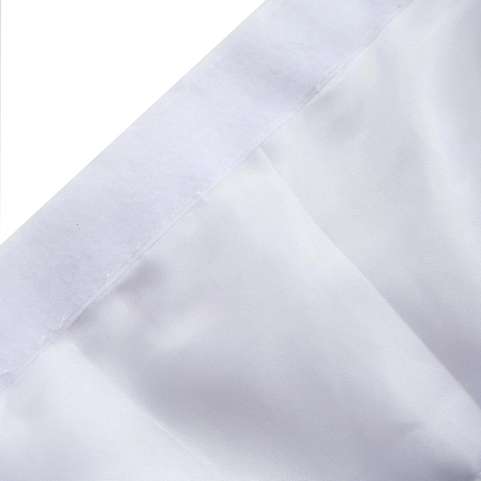 14 ft Chiffon 5 Tier Ruffled Tutu Table Skirt with Satin Backing - Elegant Party Decor for Weddings, Baby Showers & Banquets