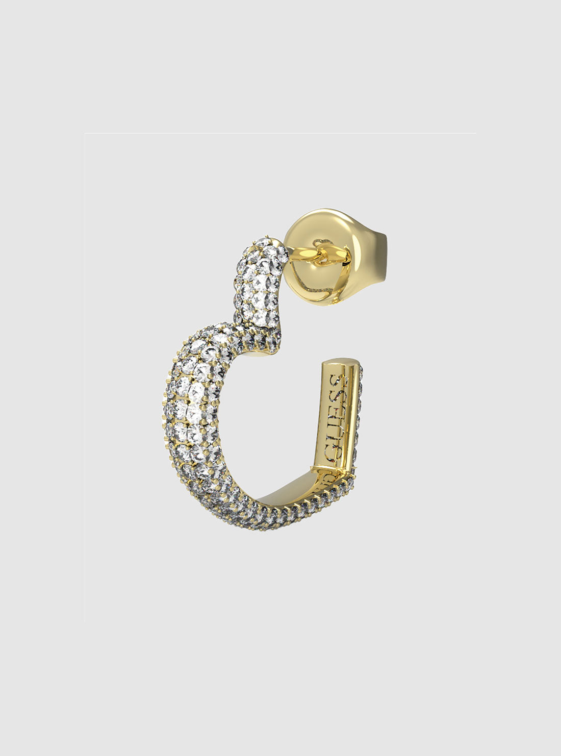 14K Gold Pave Heart Huggie Hoop Earrings for Women - Dainty & Elegant Jewelry Gift for Valentine's Day, Anniversary or Everyday Wear