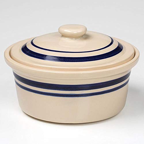 Ohio Stoneware Casserole Dish with Lid - Perfect for Baking & Serving