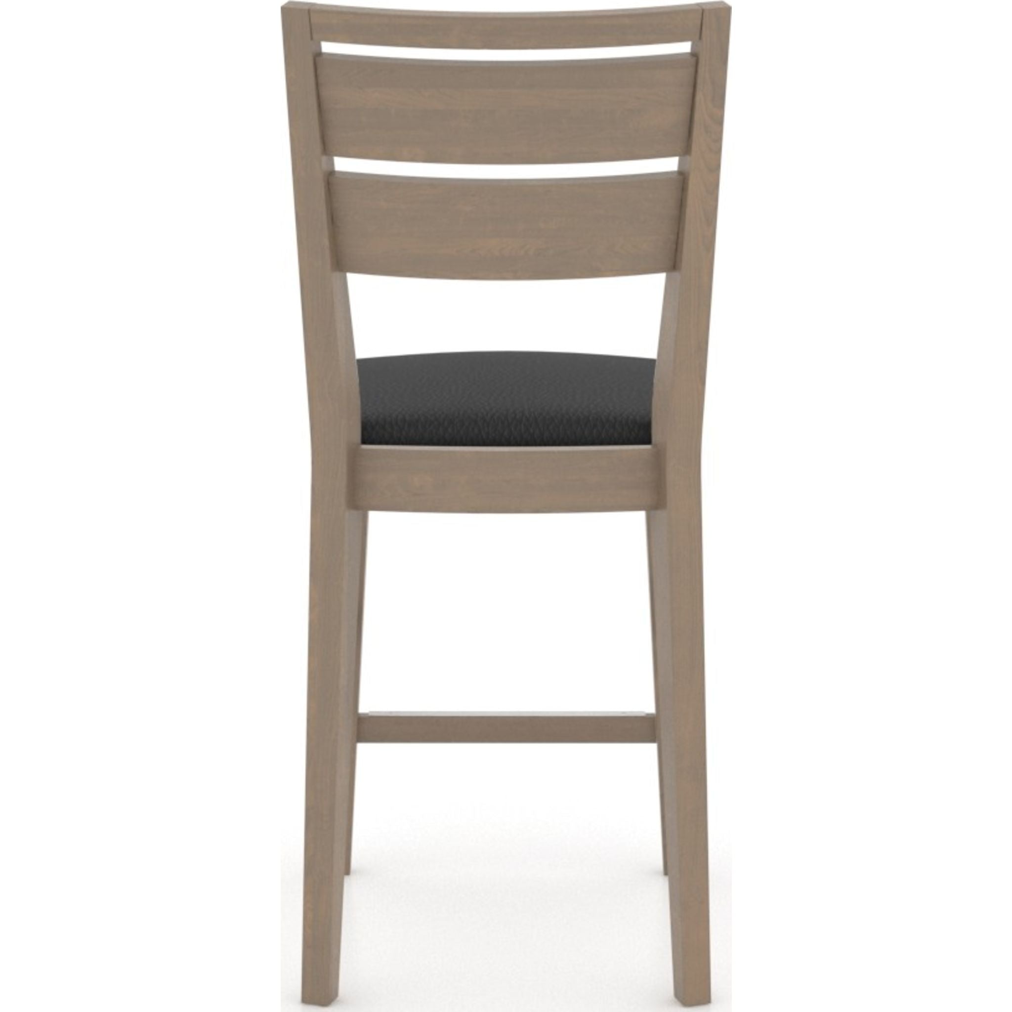 Bon Appetit Counter Height Bar Stool - Weathered Grey Washed Wood Finish - 24