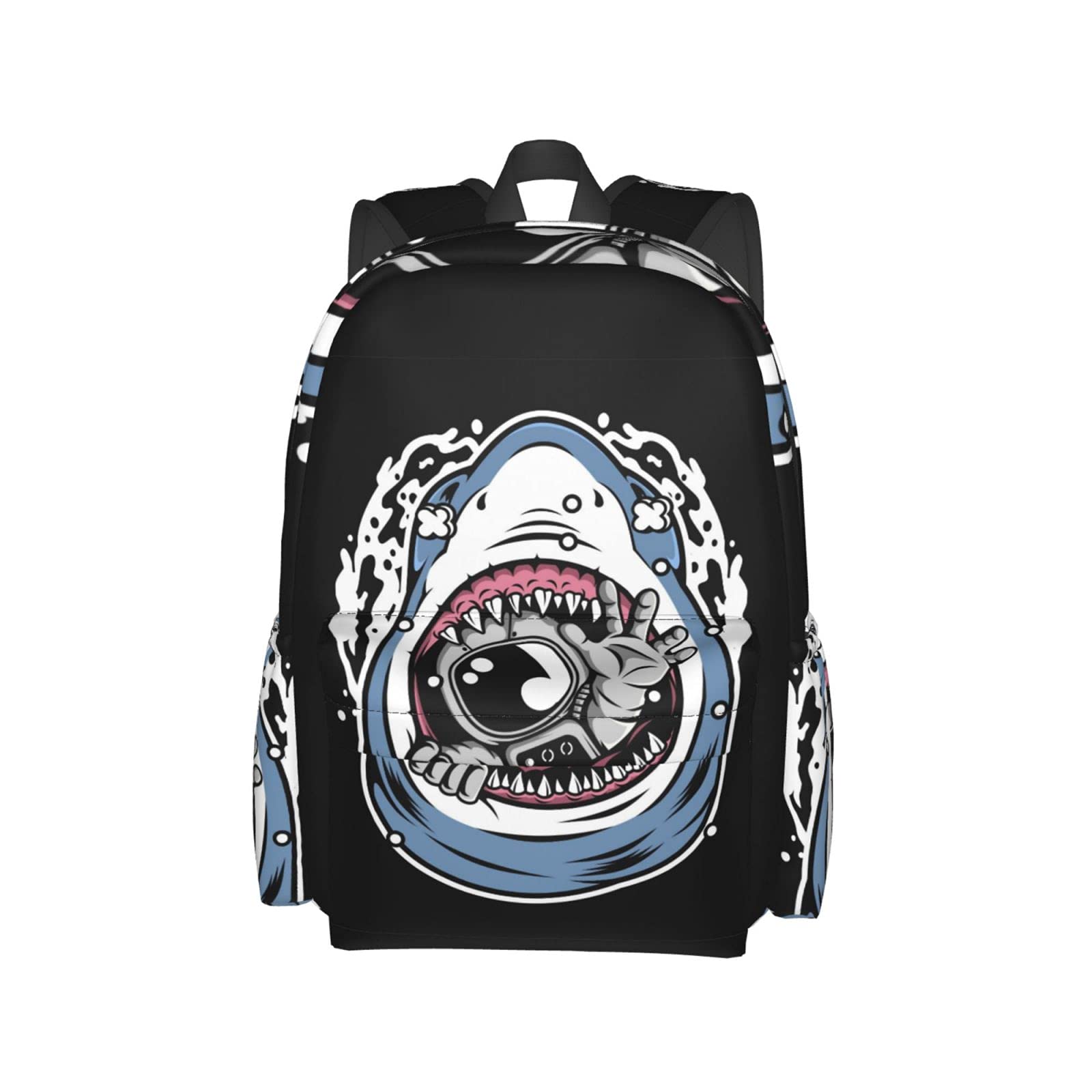 Shark Tooth Backpack for School, Travel & Laptop - Teens & Adults