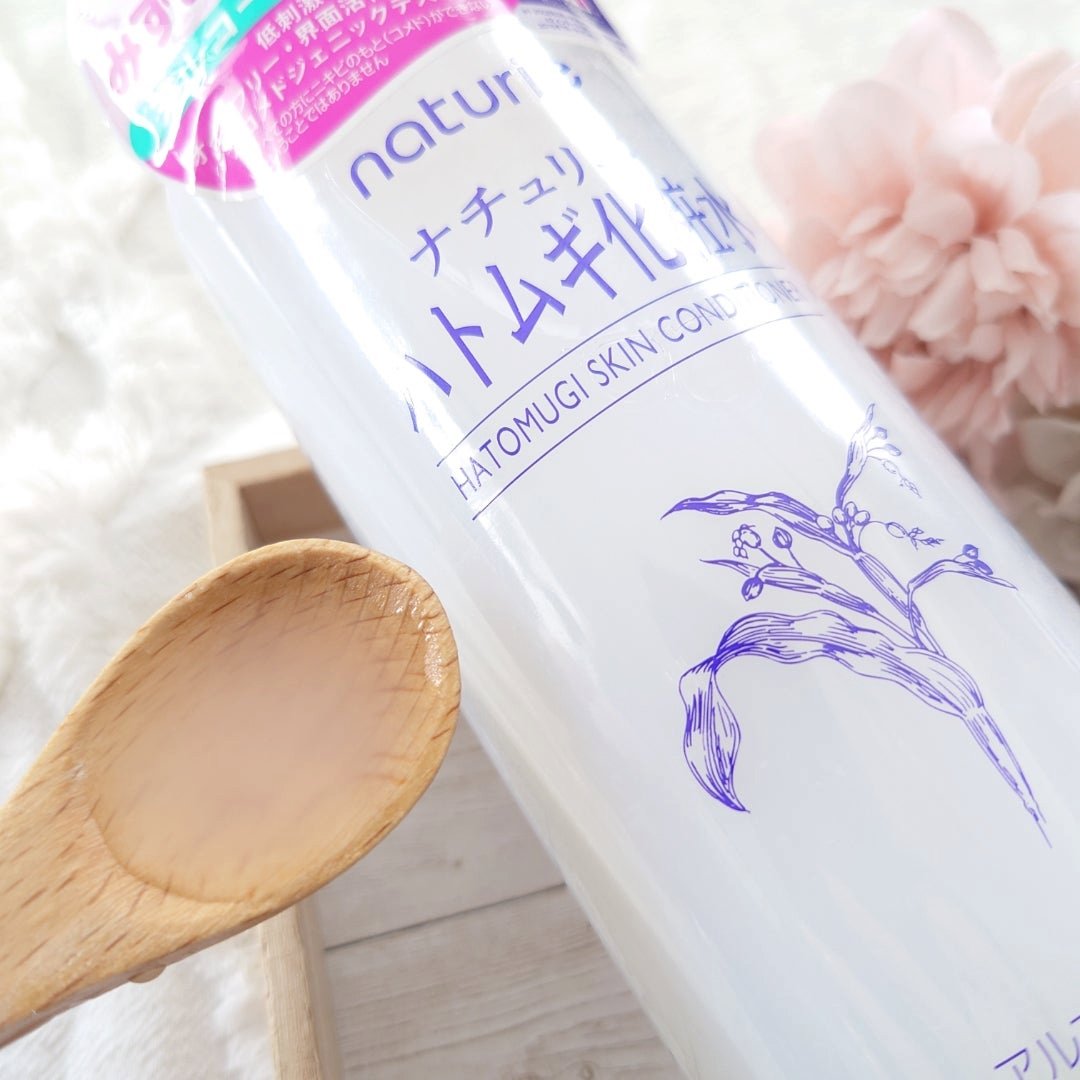 Naturie Hatomugi Skin Conditioner with Job's Tears Extract - 500ml Hydrating Toner for Face & Body | Perfect for Daily Skincare Routine & Soothing Irritated Skin