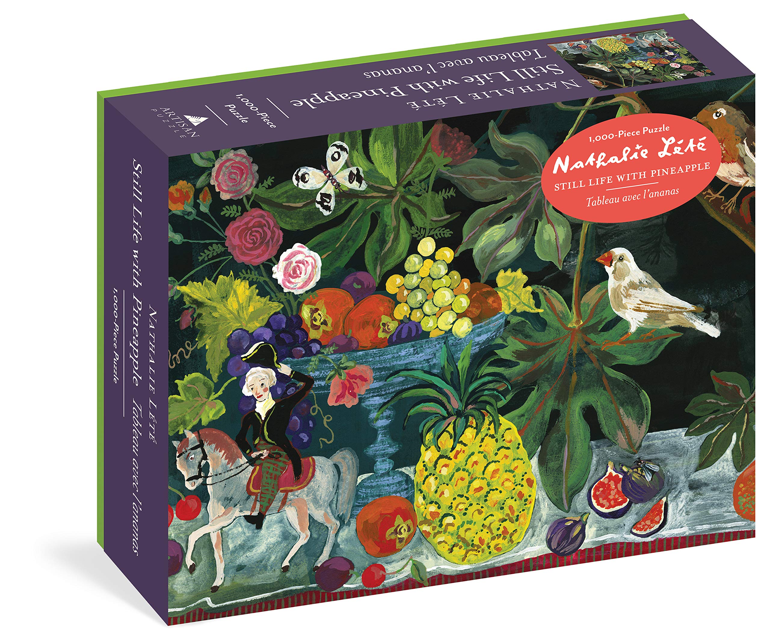 Nathalie Lété: Still Life with Pineapple 1000-Piece Jigsaw Puzzle | Premium Artisan Puzzle for Adults | Perfect for Home Decor, Relaxation & Family Game Night