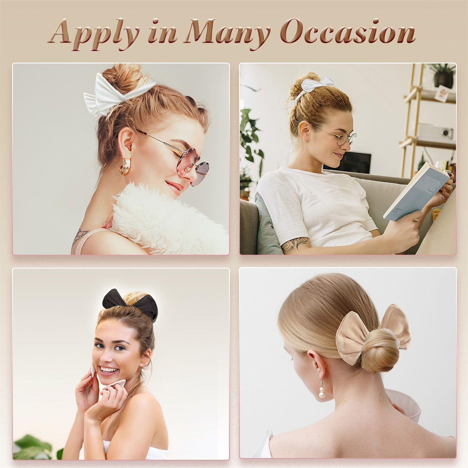 3-Piece Deft Hair Bun Maker Set - Easy Twister & French Twist Curler for Women & Girls | Fashionable Black, Red & Leopard Colors | Perfect for Parties, Weddings & Everyday Hairstyles