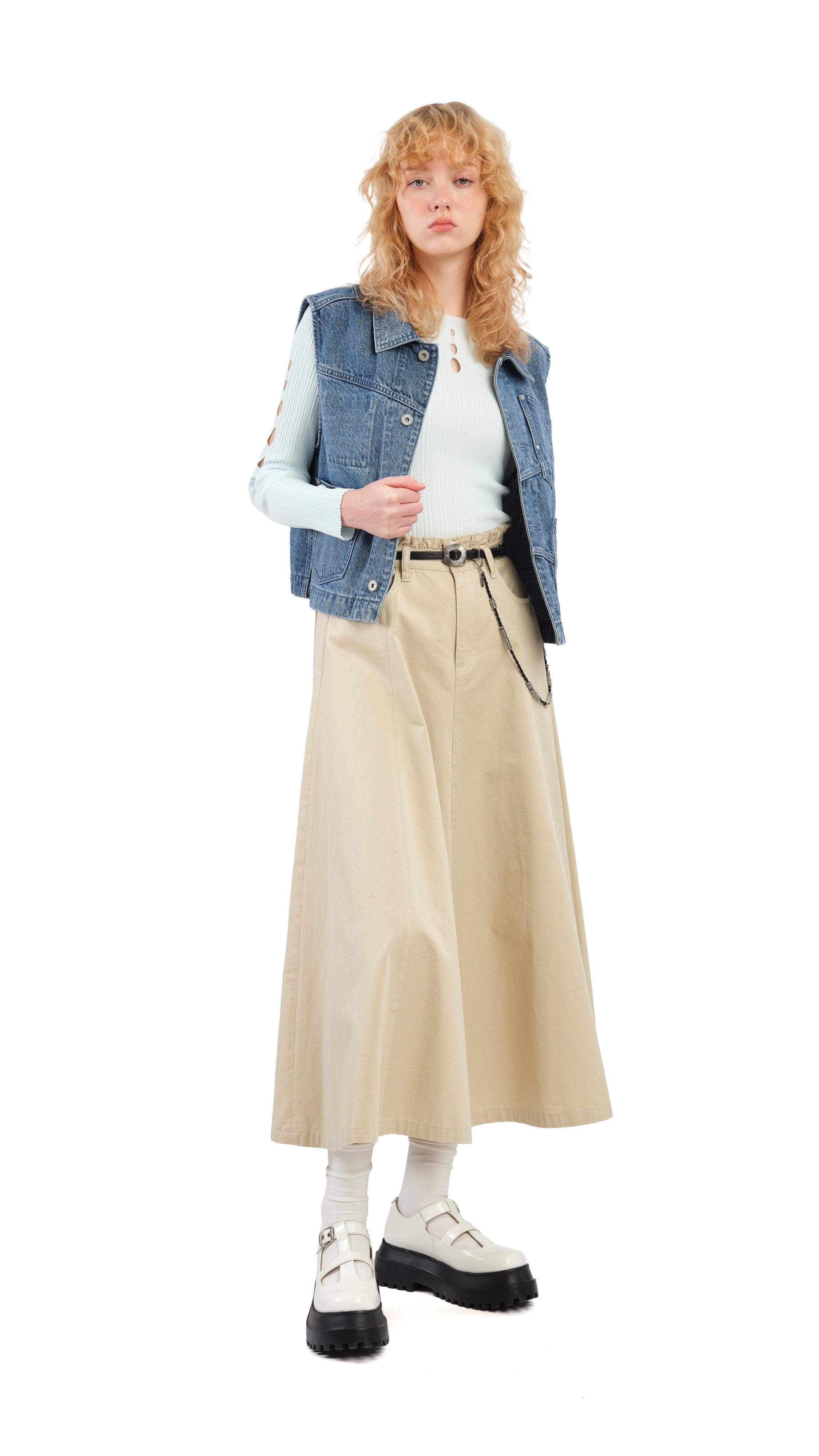 Vintage Reconstructed Denim Vest for Women & Men - Distressed Denim Jacket with Unique Patches - Perfect for Streetwear, Music Festivals & Casual Outfits