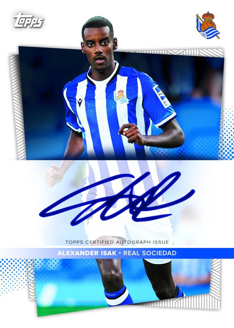 Official Topps Real Sociedad 2021/22 Team Set - Collectible Soccer Trading Cards for Fans and Collectors - Perfect for Gifts, Display, and Matchday Memorabilia