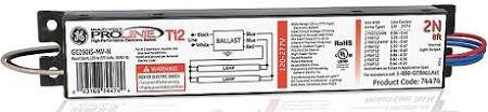 GE 72275 GE232MAX G N Electronic Ballast 32W T8 120/277V - Energy Efficient Fluorescent Light Ballast for Commercial & Industrial Lighting