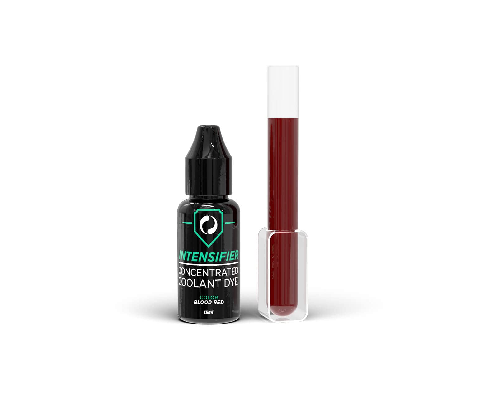 PrimoChill Intensifier Transparent Fluid Dye - Blood Red Coolant for PC Water Cooling Systems | Custom RGB Liquid Cooling | Gaming PC Build Accessories | Perfect for DIY Computer Modding and Custom Loops