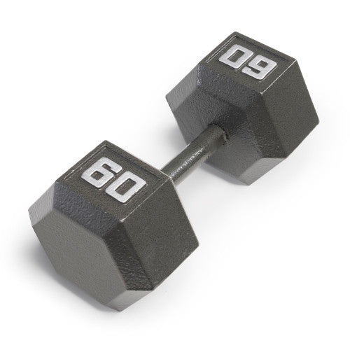 Marcy 60lb Hex Dumbbell Set - Premium Cast Iron Weight for Strength Training & Home Gym Workouts | Perfect for CrossFit, Bodybuilding & Fitness Routines