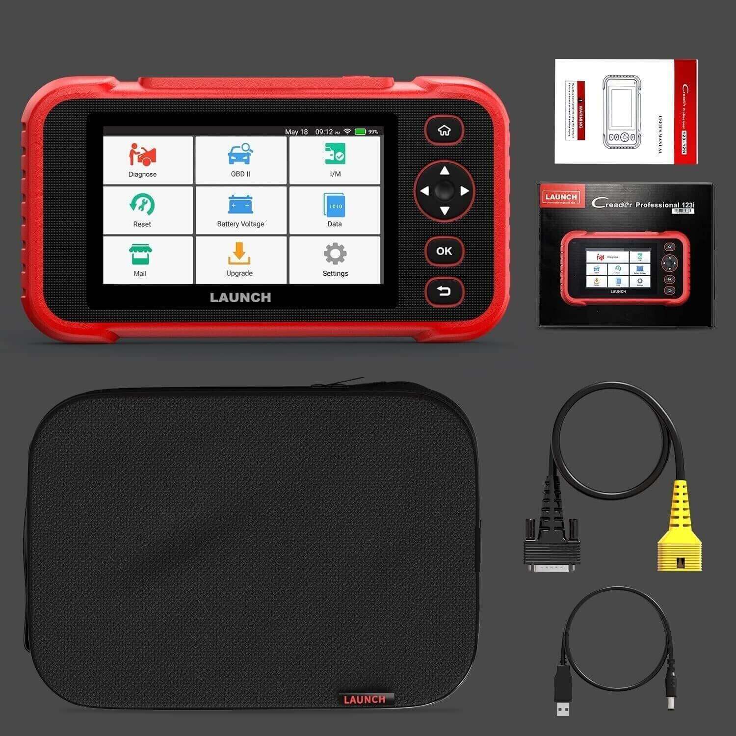 2025 Launch CRP129i OBD2 Scanner - Full System Diagnostic Tool for ABS, SRS, SAS, TPMS & EPB | Car Engine Code Reader | Works with Most Vehicles | Perfect for Mechanics & DIY Auto Repairs