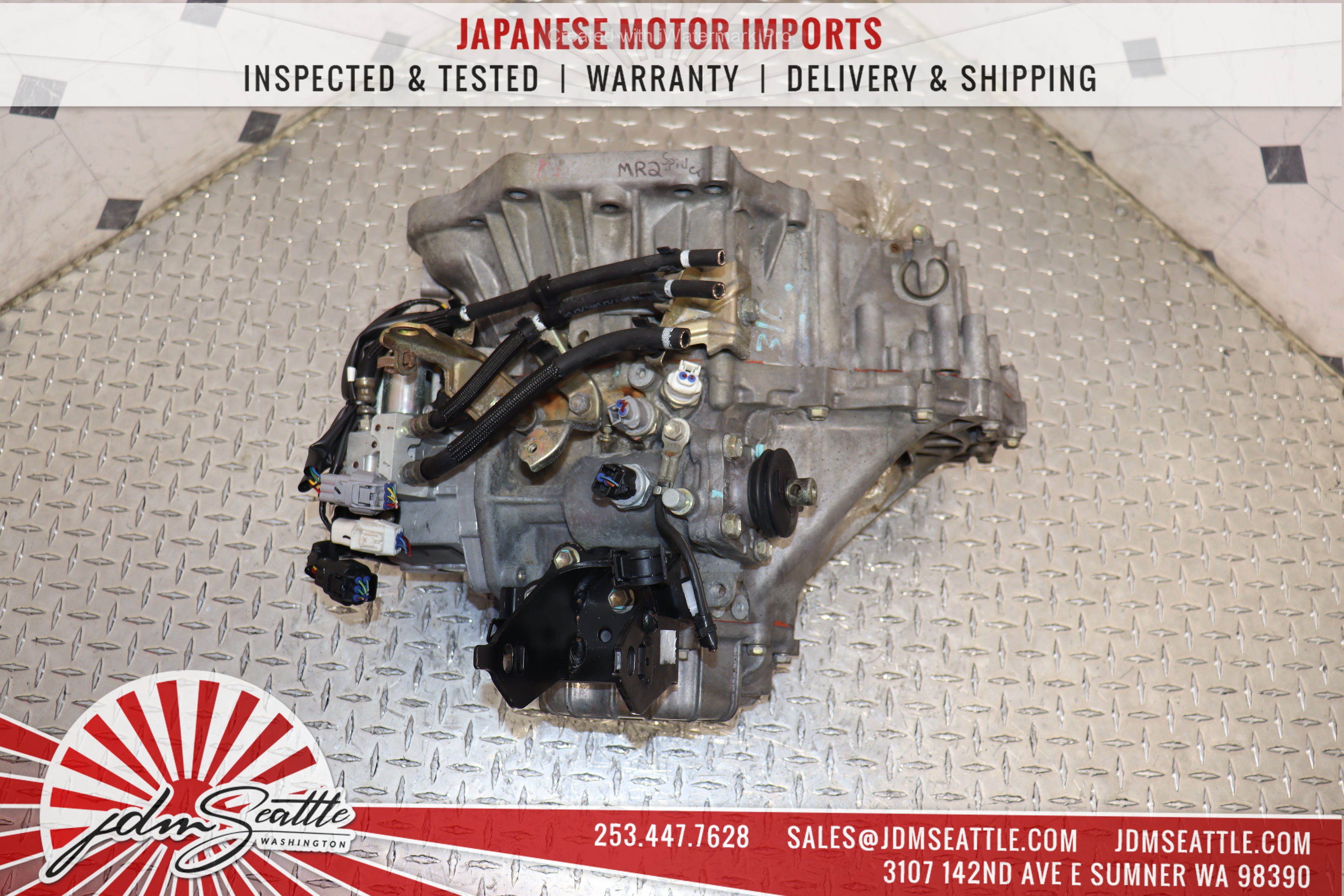 JDM 1ZZ-FE Toyota MR2 MR-S Spyder Sequential 5-Speed Manual Transmission - Performance Upgrade for Sports Car Enthusiasts & Track Racing