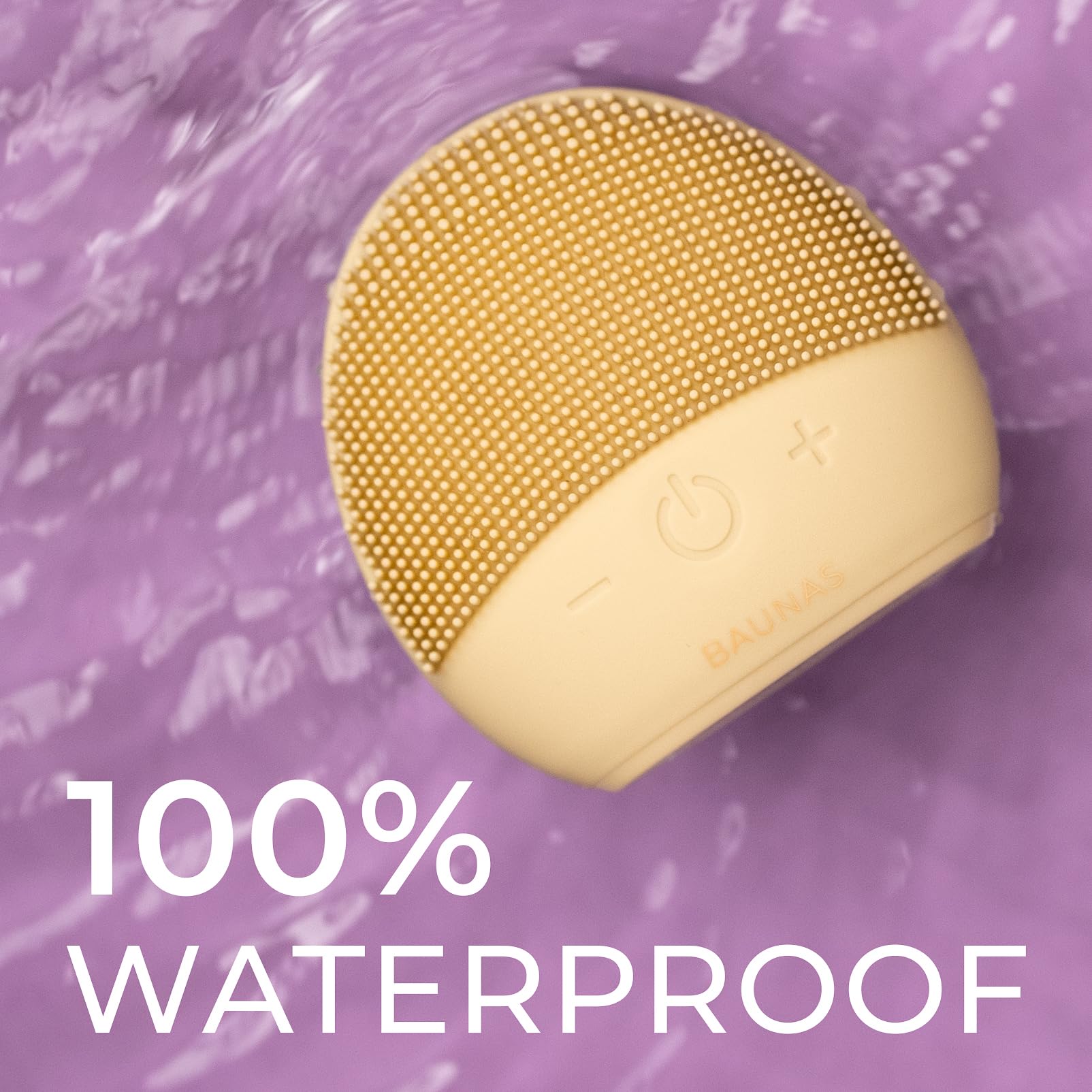 Waterproof Silicone Facial Cleansing Brush - Sonic Ultra-Soft Exfoliator & Deep Pore Cleansing Massager for Women | Skincare Beauty Tool | Perfect for Daily Face Wash, Travel & Mother's Day Gifts