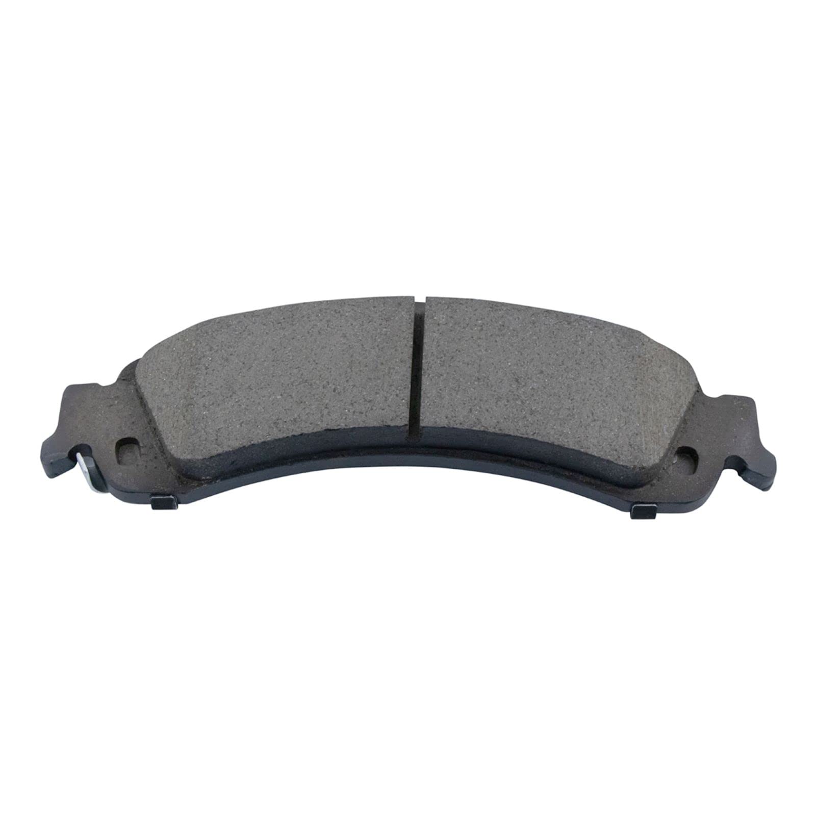 Ceramic Coated Rear Brake Pads & Rotors for GM Vehicles - High-Performance Parking Shoe & Backing Plate Kit with Compatible Brake Fluids | Perfect for Daily Commuting, Highway Driving & Heavy-Duty Towing