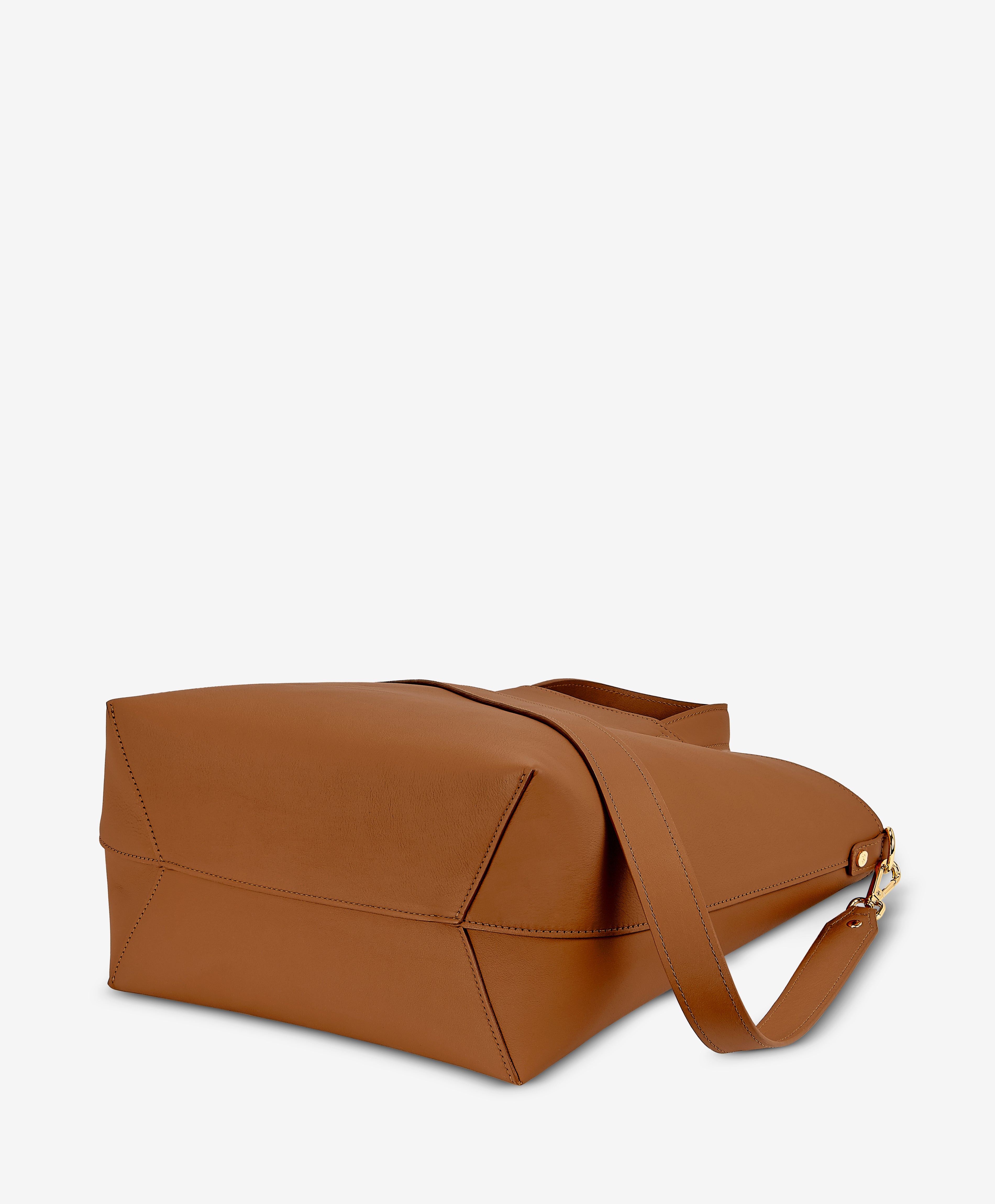 Premium Austin Tote Bag in British Tan - Genuine European Calfskin Leather Handbag for Women | Perfect for Work, Travel & Everyday Use