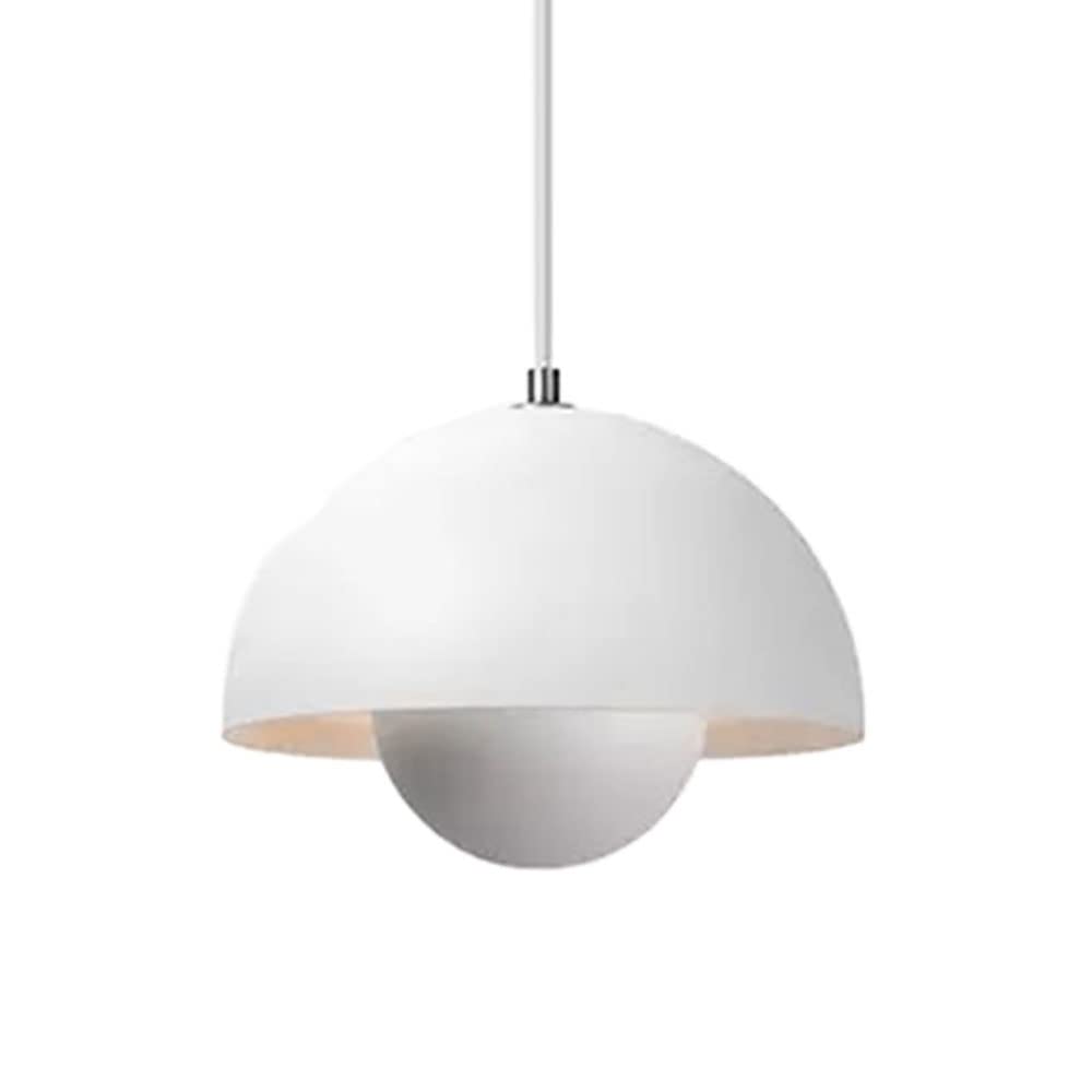 Nordic Style Pendant Lamp - Creative Circle Metal Chandelier with Adjustable E27 Hanging Light for Kitchen, Dining Room & Living Room | Modern Ceiling Lighting Fixture for Home Decor, Cafe, Restaurant