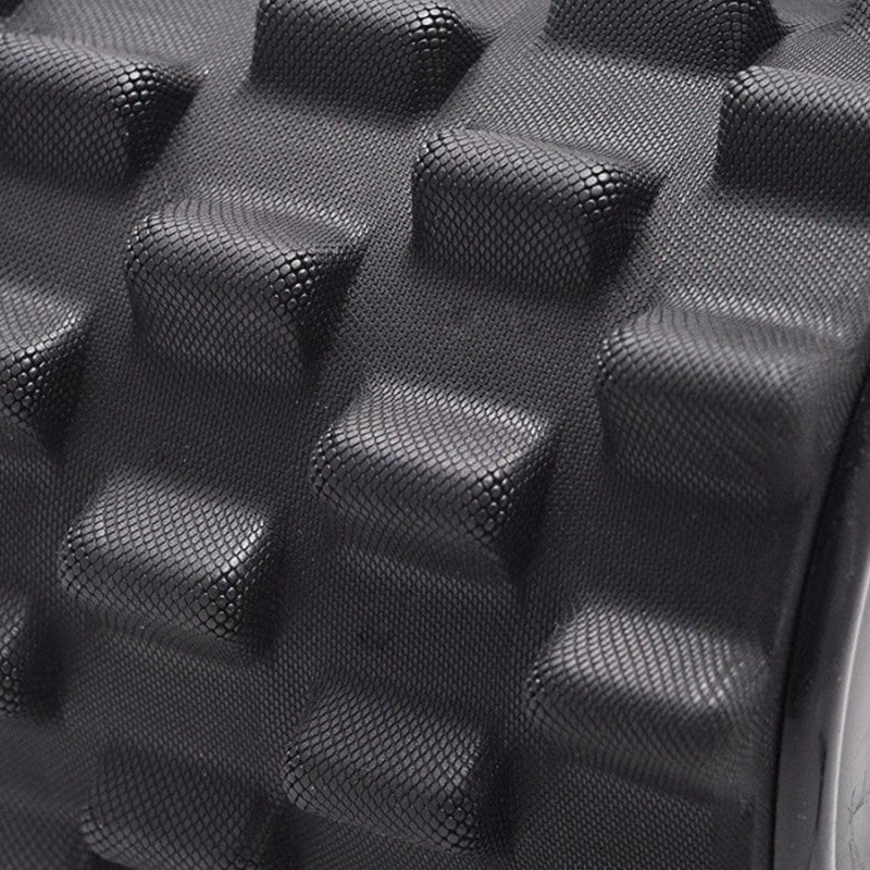 Premium High-Density Foam Roller for Muscle Recovery & Deep Tissue Massage - Black - Ideal for Post-Workout, Yoga, and Physical Therapy
