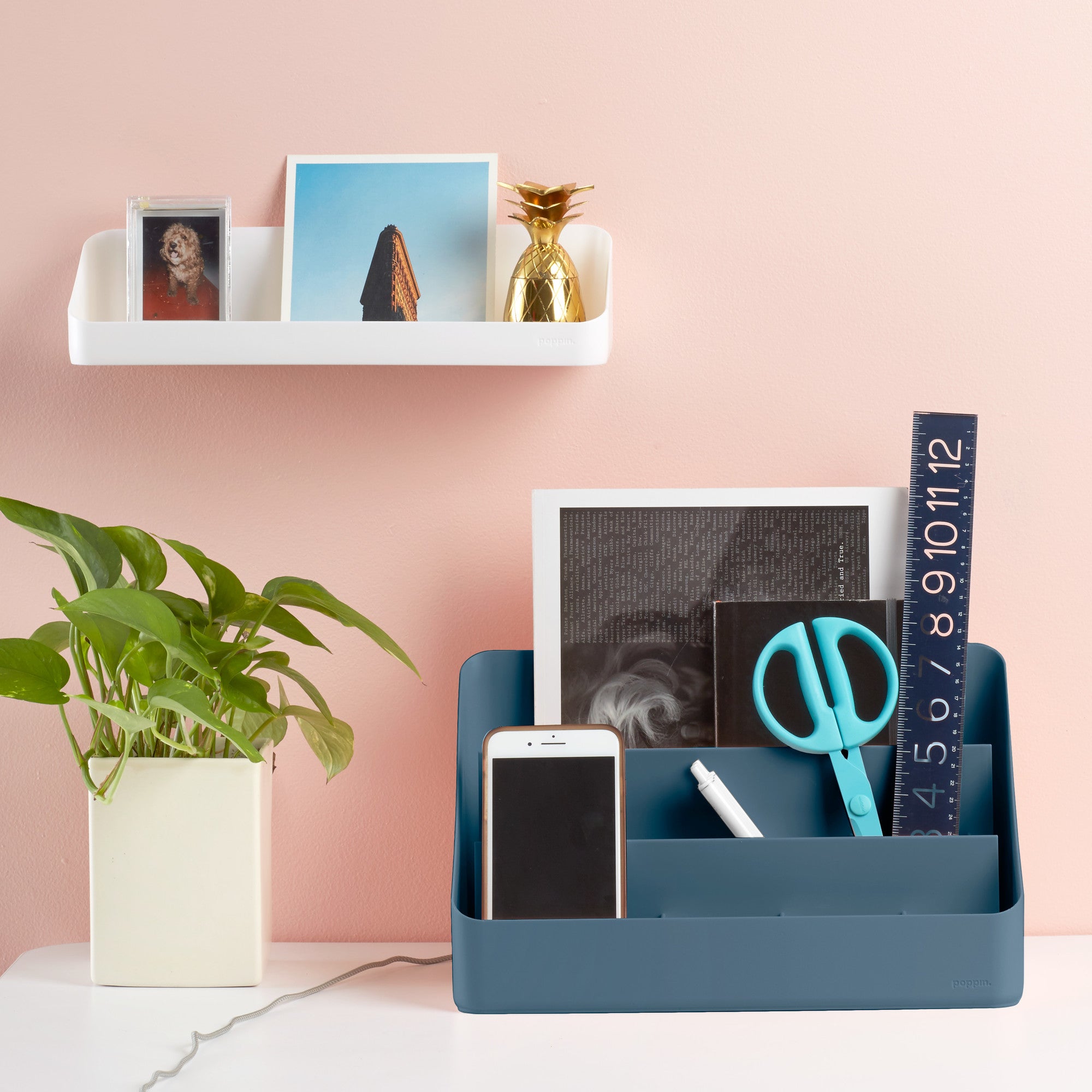 Desk Organizer 105927 - Premium Office Desk Accessory for Storage & Organization | Perfect for Home, Office & Workspace