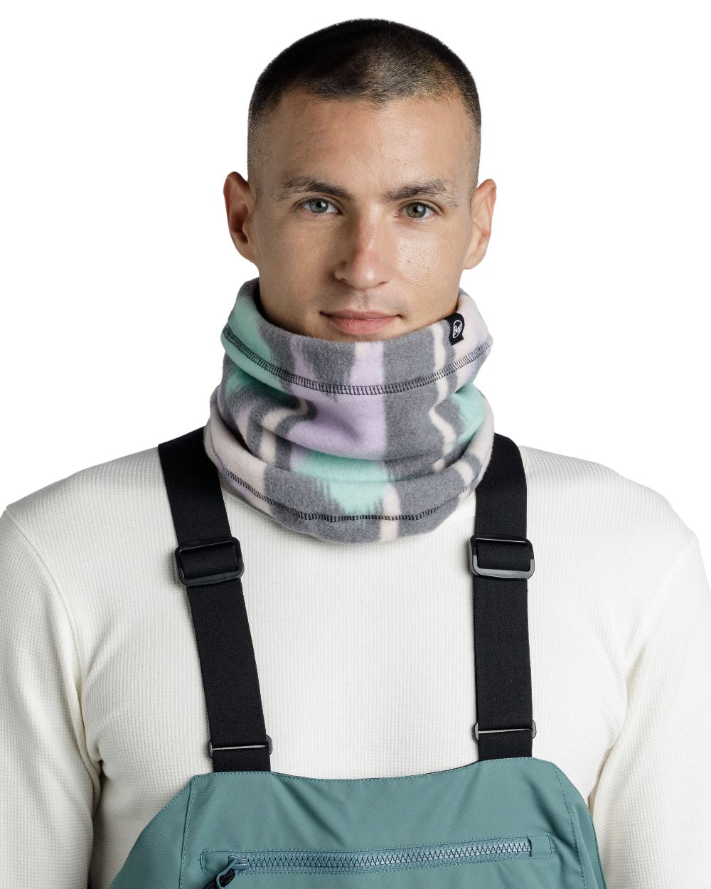 Buff Polar Prints Neck Warmer - Winter Face Mask & Scarf for Men & Women - Cold Weather Outdoor Activities, Skiing, Snowboarding, Hiking