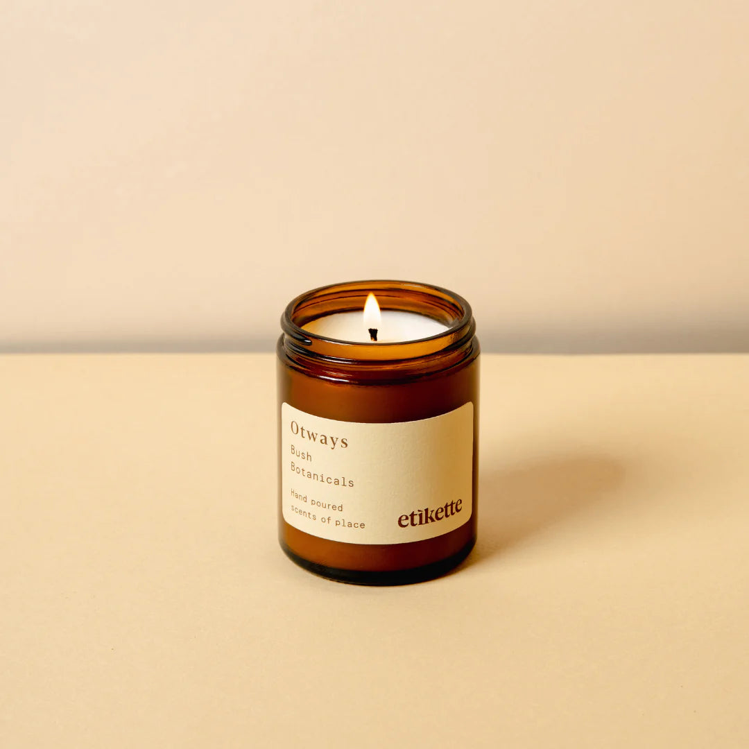 Hand-Poured Soy Candle in Small Jar - Natural, Aromatherapy, Long-Lasting - Perfect for Home, Office & Gift Giving
