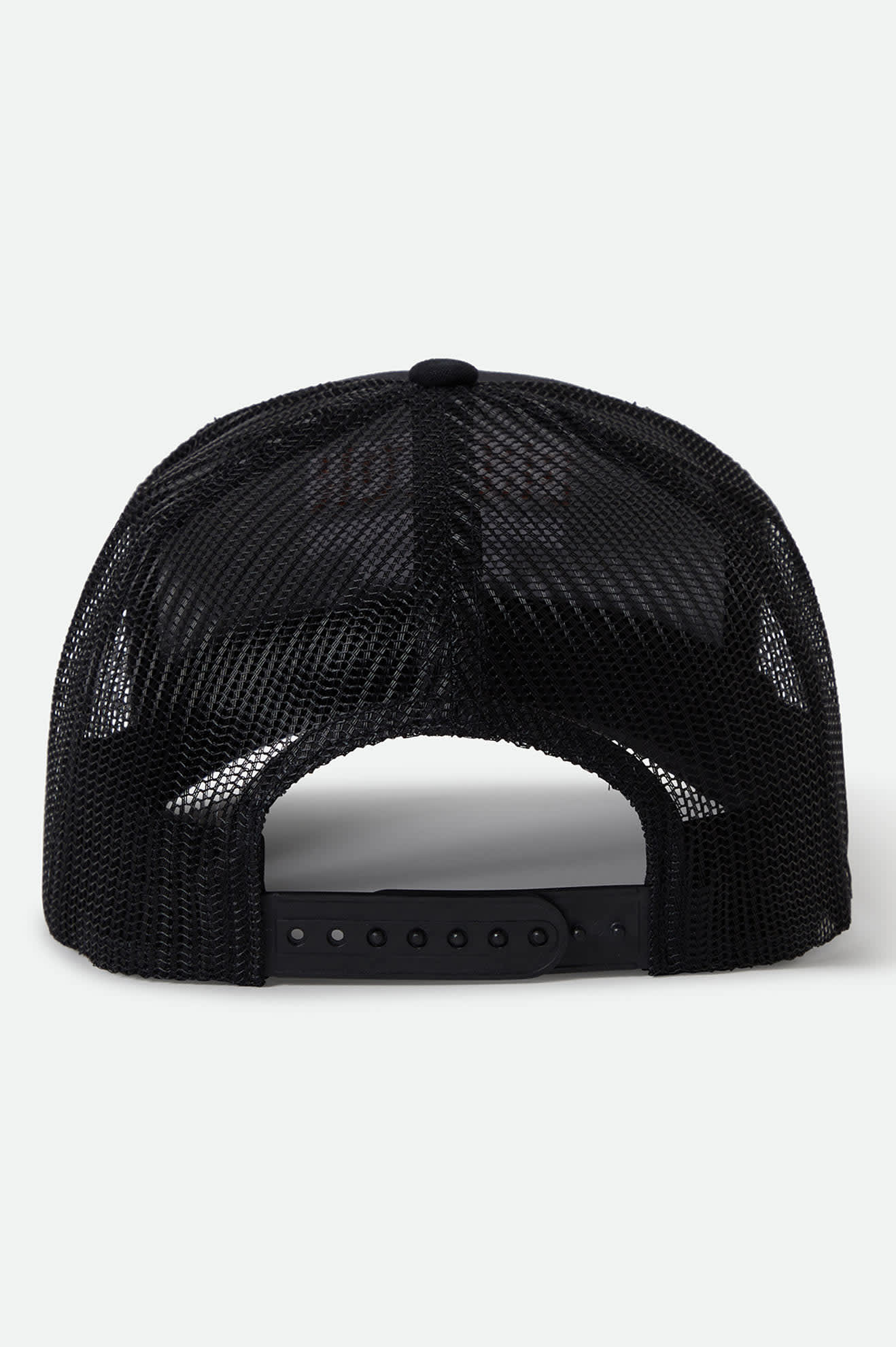 Redoubt Netplus Trucker Hat - Black/Black | Adjustable Mesh Back Cap for Men & Women | Perfect for Outdoor Activities, Sports & Casual Wear