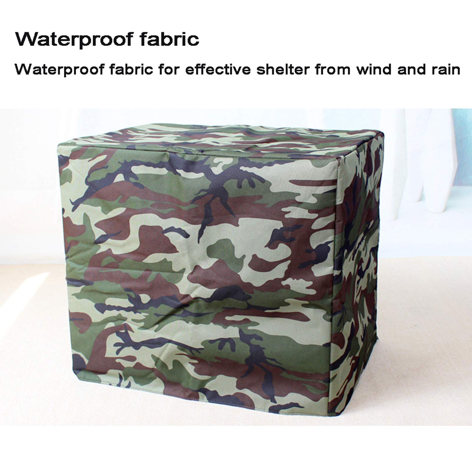 Waterproof Dog Crate Cover for Wire Crates - XXL Outdoor Pet Kennel Cover with Easy On/Off & Adjustable Fit - Perfect for Travel, Camping & Home Use