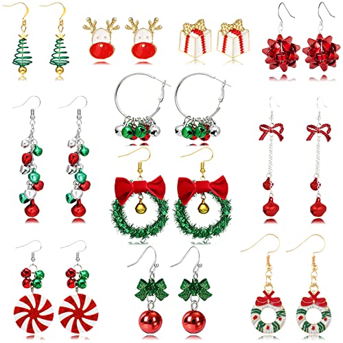 H-Christmas Earrings Set