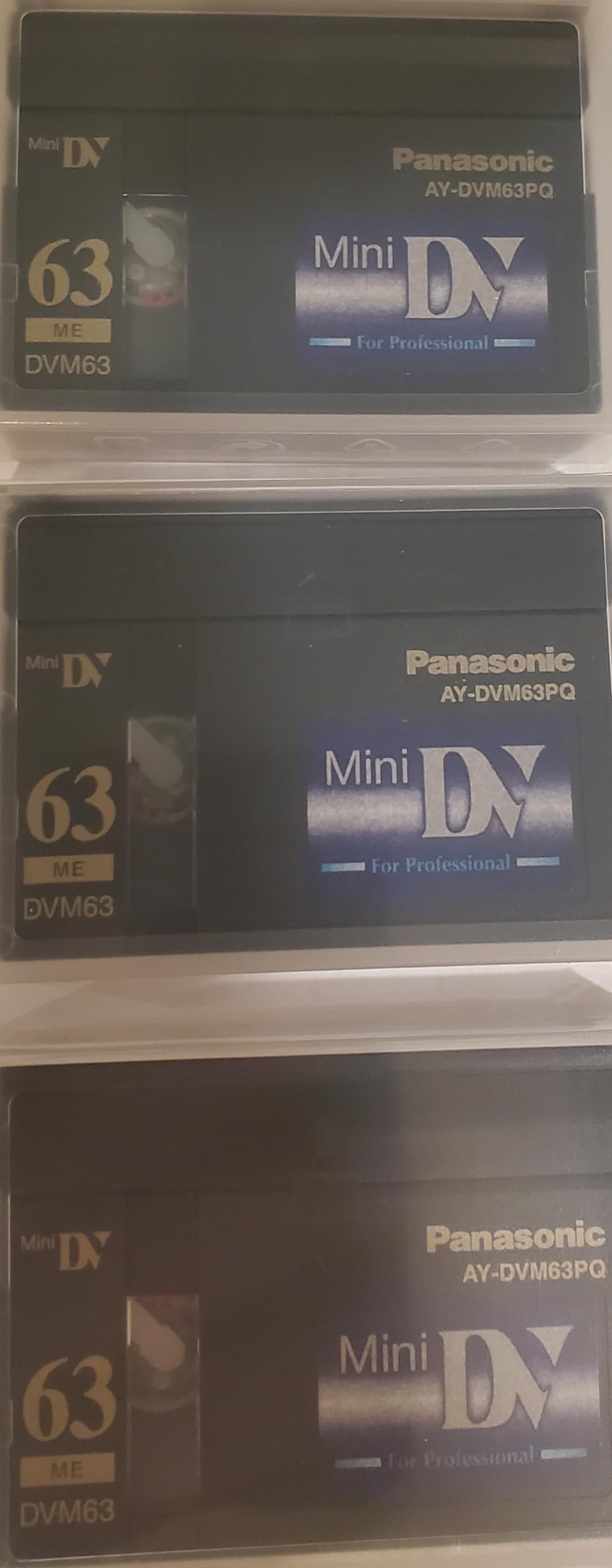 3 Mini DV MiniDV Video Tapes for Canon ZR90 Camcorder - Perfect for Home Videos, Weddings & Vintage Camera Recording