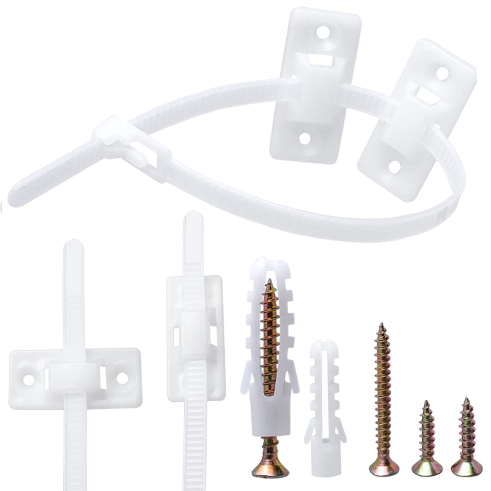 Eyech 15 Pack Heavy Duty Furniture Safety Straps - Adjustable Anti-Tip Anchor Kit for Baby Proofing, Earthquake Resistant, Secures Bookshelves, Dressers & Cabinets | Child Safety Solution for Home & Office Use