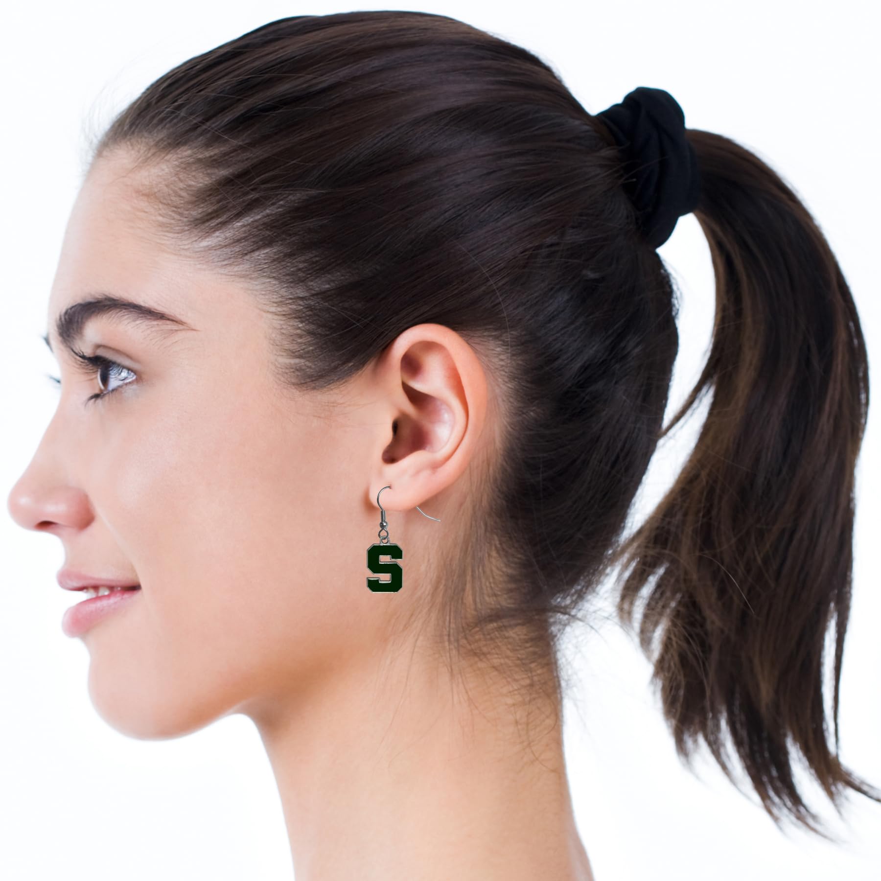 NCAA Team Logo Dangle Earrings for Women - Stylish College Sports Fan Jewelry - Perfect for Game Day, Tailgating & School Spirit Events