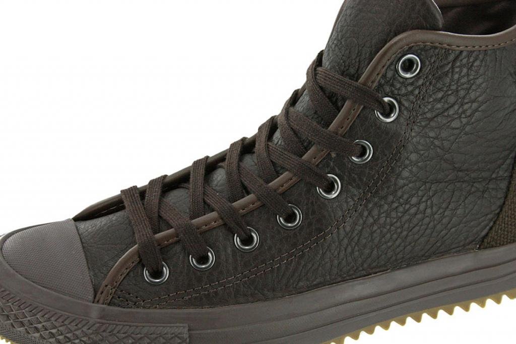 Converse Chuck Taylor All Star Hollis Sneakers - Chocolate Brown High Top Canvas Shoes for Men Size 11.5 | Classic Casual & Streetwear Style for Everyday Wear, Skateboarding, and Urban Fashion