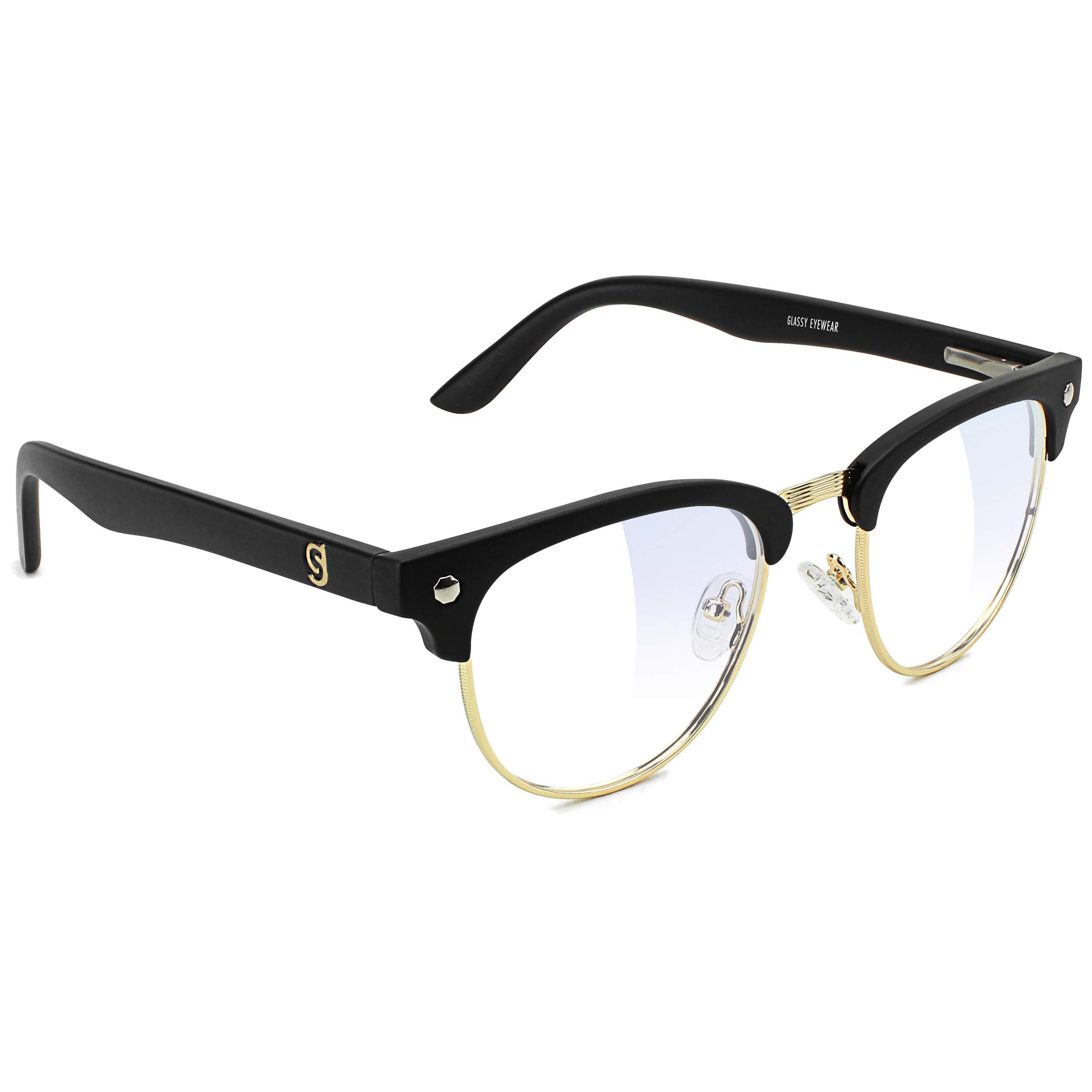 Premium Blue Light Blocking Glasses - Anti Eyestrain for Computer & Gaming