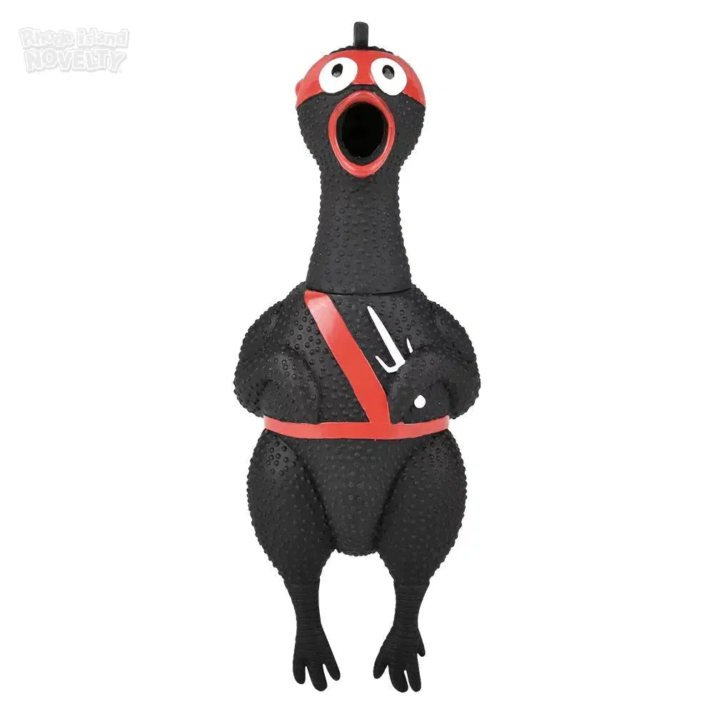 9.5 Inch Big Rubber Chicken Toy - Squeeze & Squeak Fun for Kids, Gag Gift for Pranks and Parties - Perfect for Jokes, Gifts, and Stress Relief
