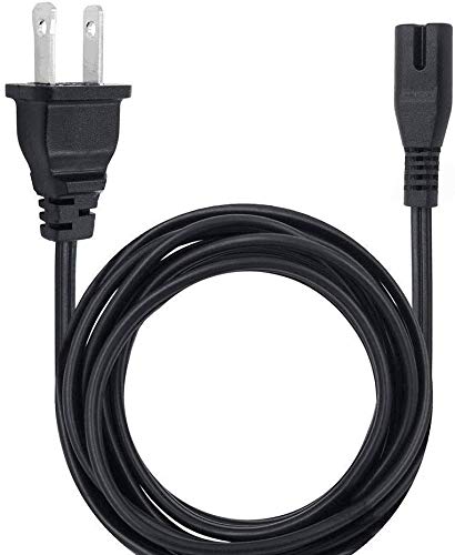 Original Power Cord Cable Outlet Socket for Sony Xplod CD Radio Cassette Recorder - Replacement AC Adapter for CFD-G505BLACK, CFD-G700CP, CFD-V10/V15/V17/V20/V25 Models - Perfect for Home, Car & Office Use