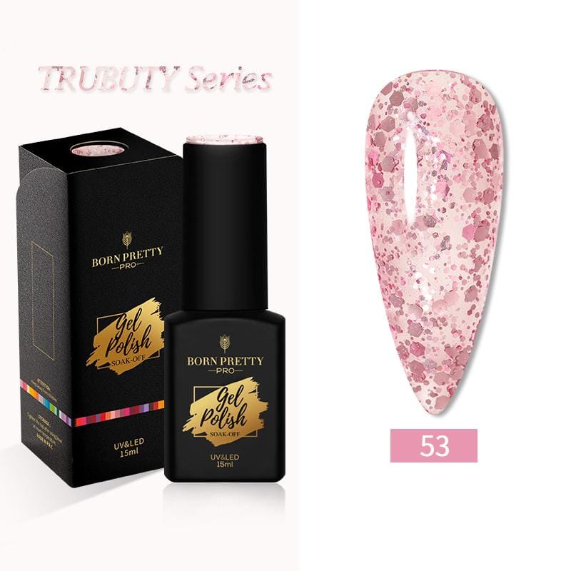 Trubuty Series Gel Polish 15ml - Long Lasting Nail Polish Kit for Salon & Home Manicure - Perfect for Nail Art, DIY Nails, and Professional Use