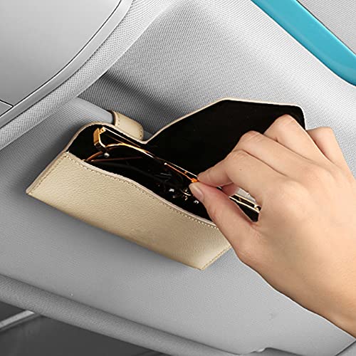 Universal Car Sunglass Holder & Organizer - Visor Mount Eyeglasses Case for Car, SUV, Truck - Durable Protective Box for Sunglasses - Perfect for Road Trips, Commuting & Outdoor Adventures