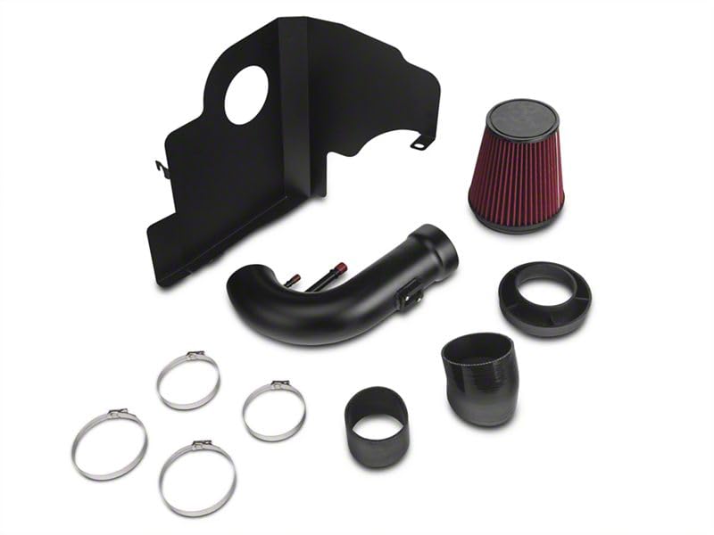 High-Performance Cold Air Intake System - Black - Compatible with 2011-2014 Ford Mustang GT 5.0L V8 - Enhanced Airflow for Better Acceleration & Fuel Efficiency - Perfect for Street Racing & Performance Upgrades