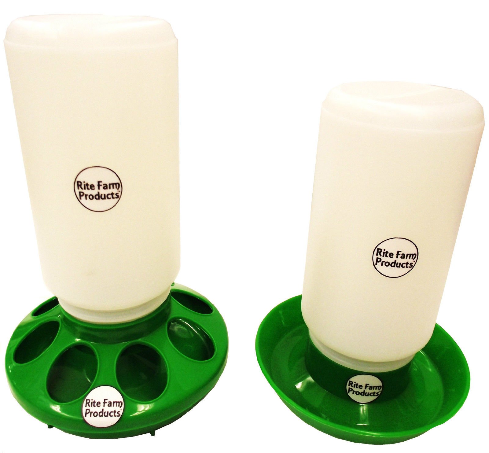 Green Quartz Chicken Feeder - Durable Poultry Feeding for Farms