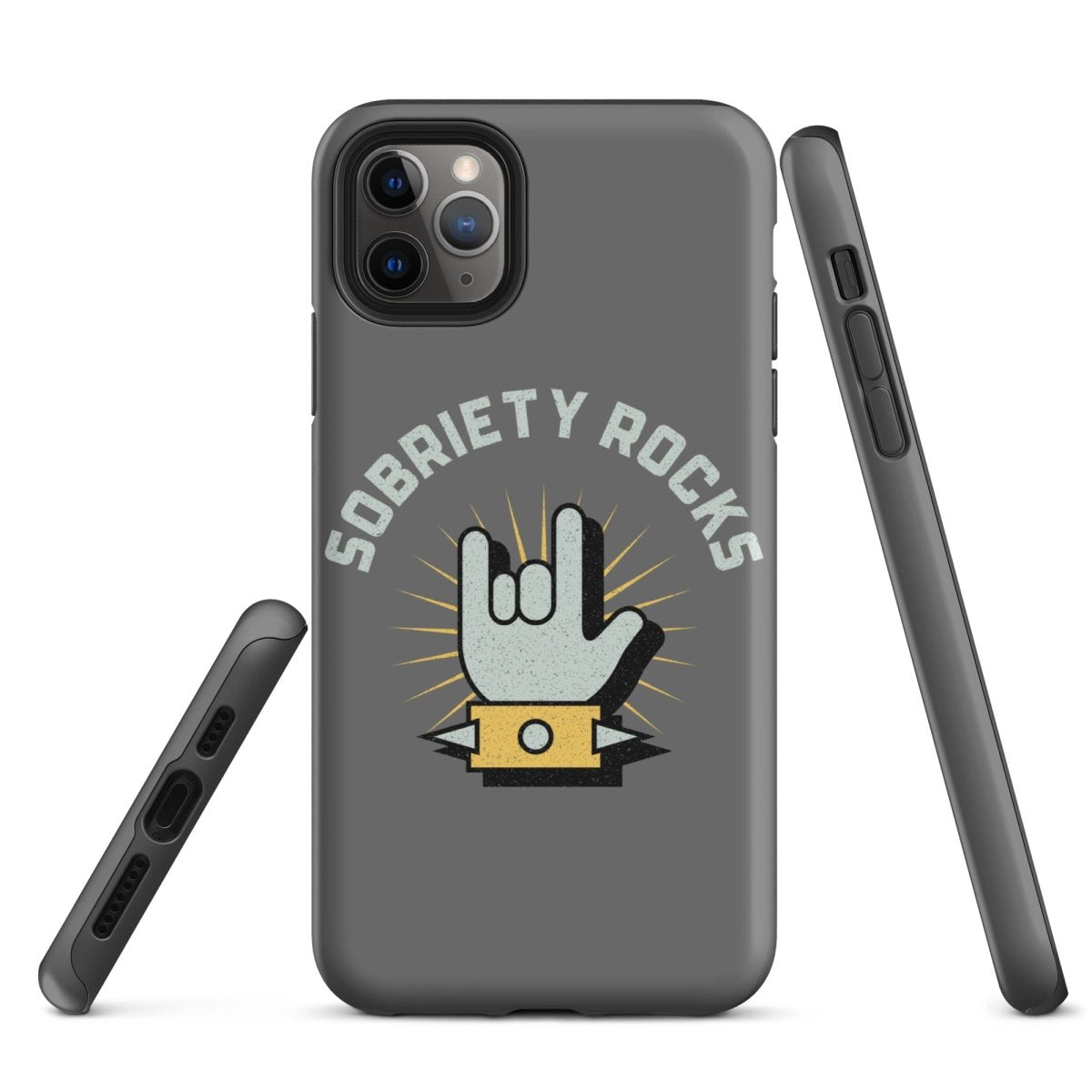 Premium Sobriety Rocks Tough Case for iPhone® - Durable Protection for Everyday Use & Outdoor Adventures