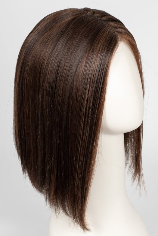 HF Synthetic Lace Front Wig with Mono Part - Natural Looking Human Hair Wigs for Women - Perfect for Daily Wear, Cosplay and Special Occasions