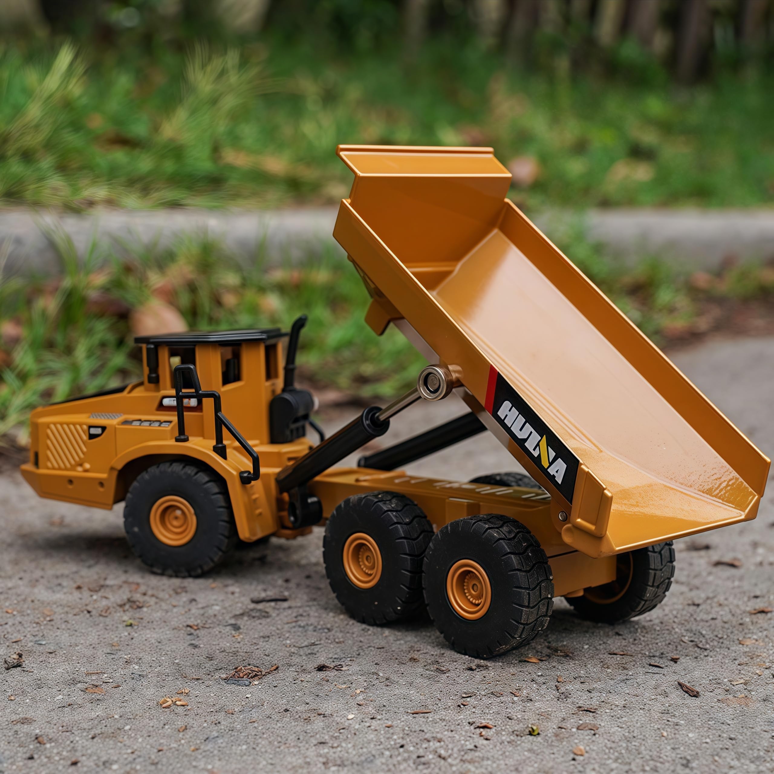 Gemini & Genius Heavy Duty Metal Excavator Toy & Dump Truck Set - Construction Vehicles Playset for Kids Ages 4-8 - Sandbox Toys, Outdoor Play, Birthday Gifts for Boys & Girls | Perfect for Construction Site Roleplay & Sandbox Adventures