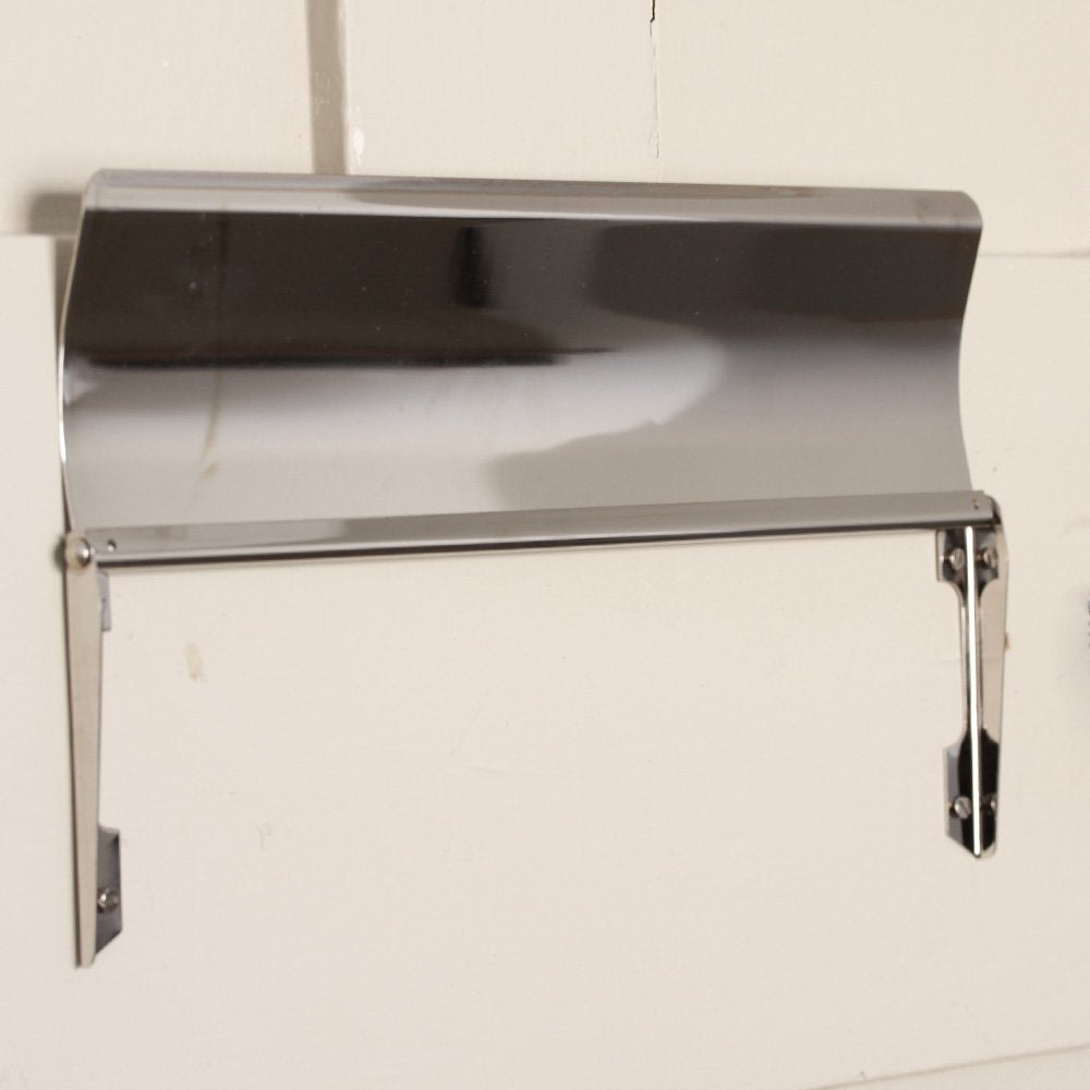 Polished Nickel Internal Letter Tidy Organizer - Elegant Desk File Holder for Mail, Documents & Office Supplies - Perfect for Home & Office Organization