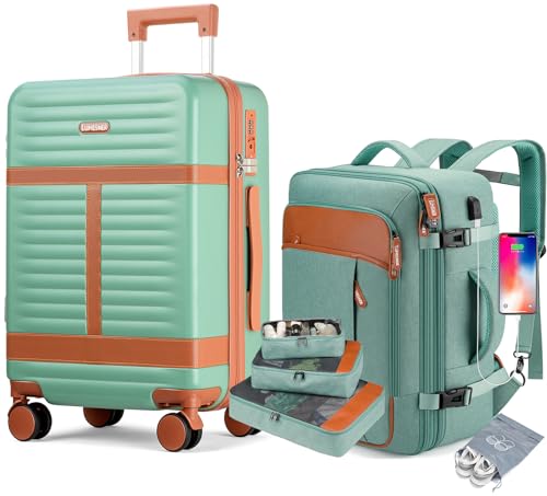 Green(20inch Luggage Sets)