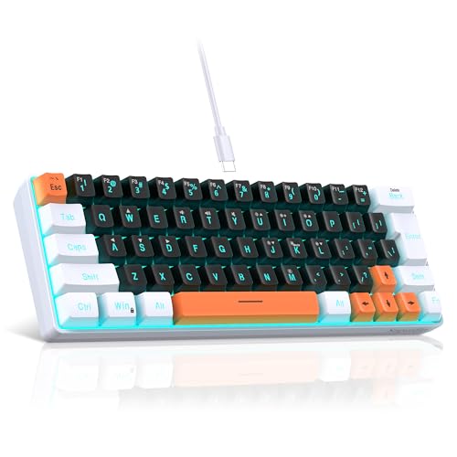 White Black Orange