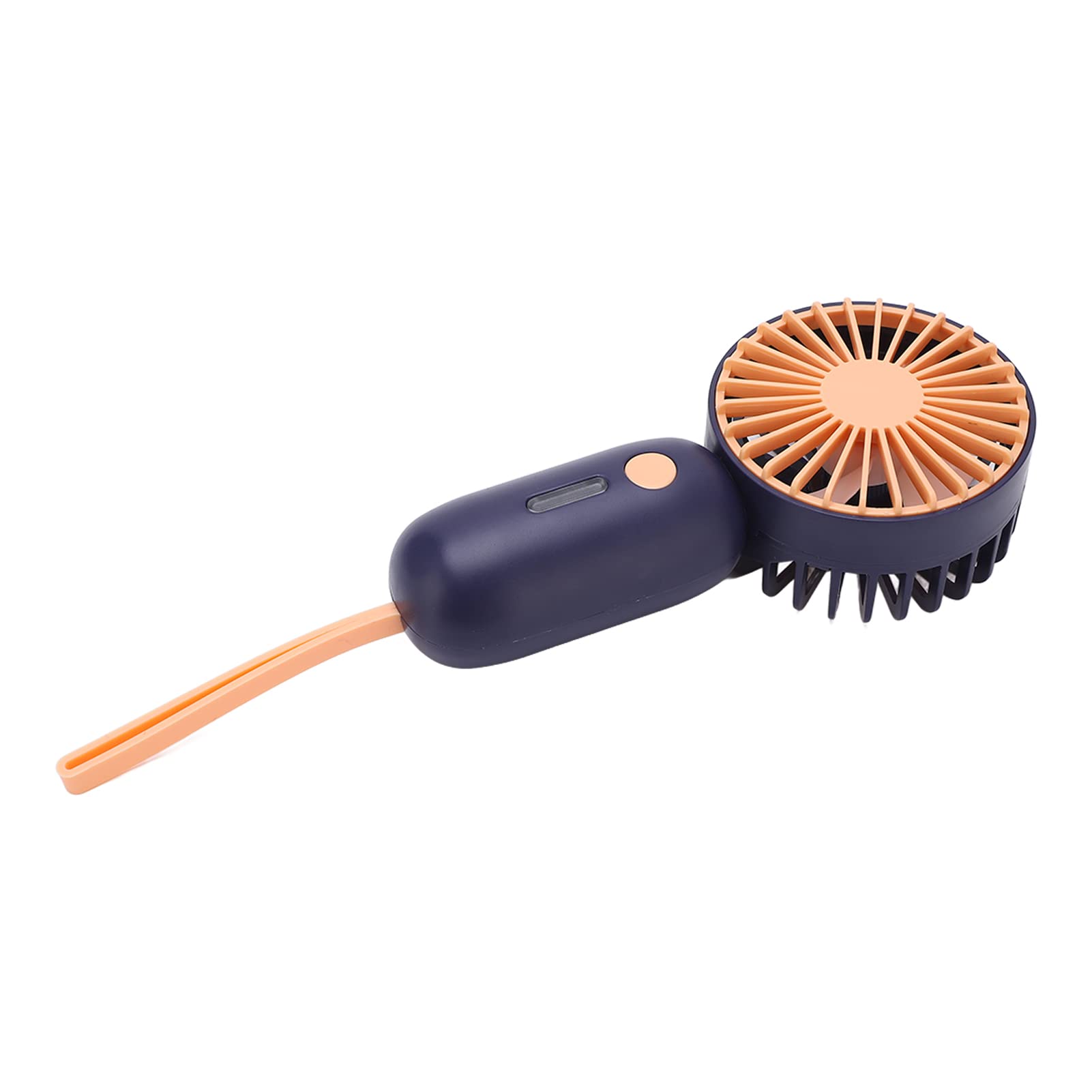 Portable Handheld Fan - Mini USB Rechargeable, Quiet & Non-Slip, ABS & Silicone Design - Perfect for Outdoor Travel, Camping, Sports & Summer Activities - Ideal Gift for Kids & Adults
