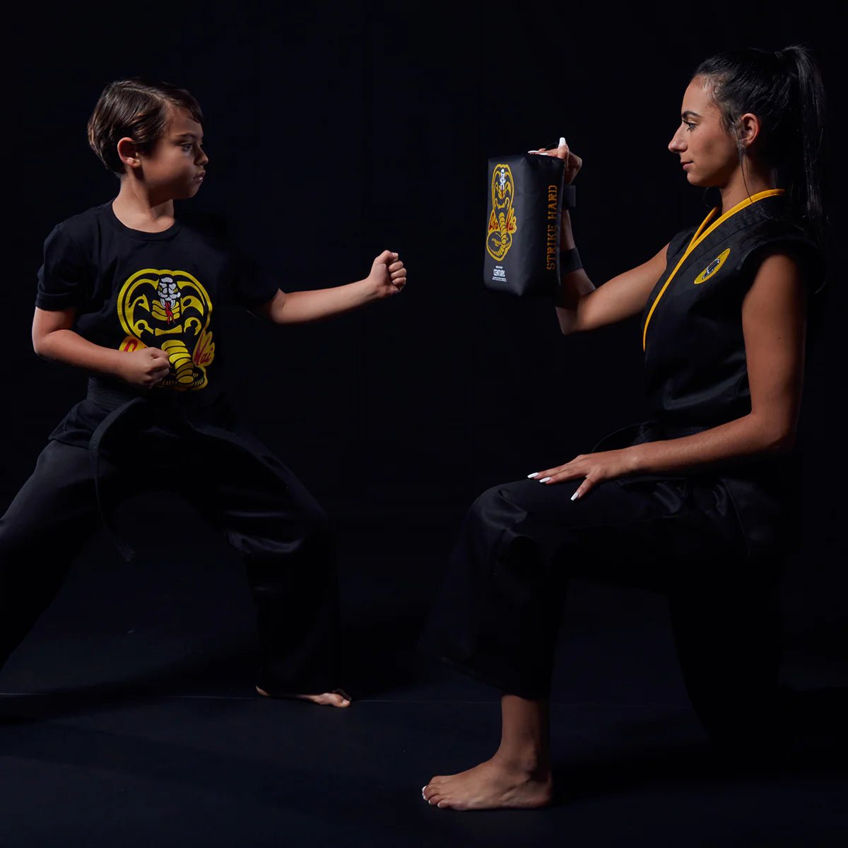 Cobra Kai Karate Training Square Target - Martial Arts Practice Equipment for Kids & Adults - Perfect for Dojo, Home Gym, and Backyard Training