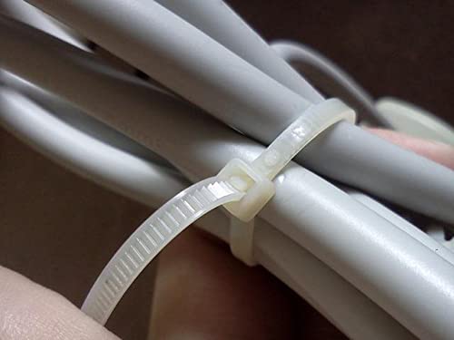 14 Inch Heavy Duty Cable Zip Ties - 200 Pack (75 lbs Tensile Strength) | UV Resistant, Premium Quality for Outdoor & Indoor Use | Perfect for Organizing Wires, Bundling Cables & DIY Projects