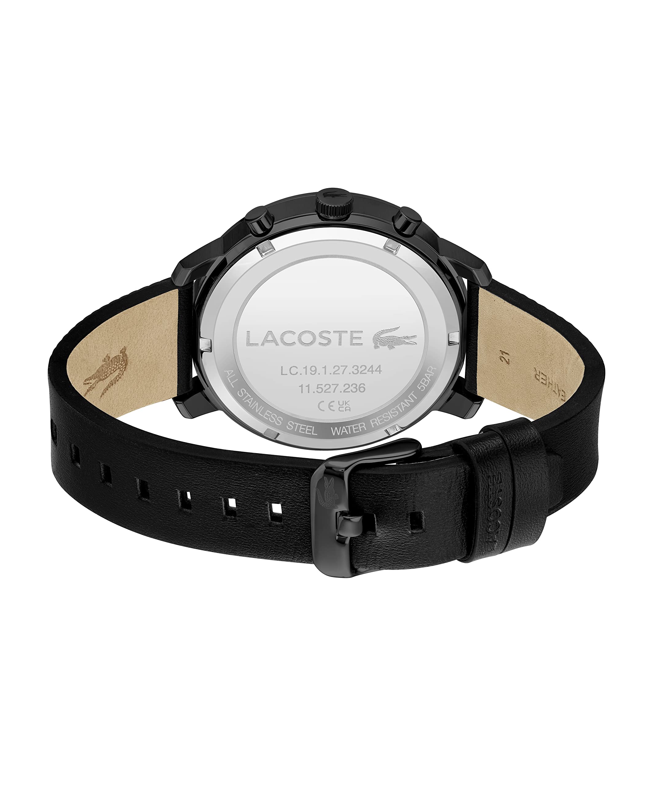 Lacoste Replay Men's Quartz Multifunction Watch - Waterproof, Stainless Steel, Date Display - Perfect for Business, Casual & Outdoor Activities