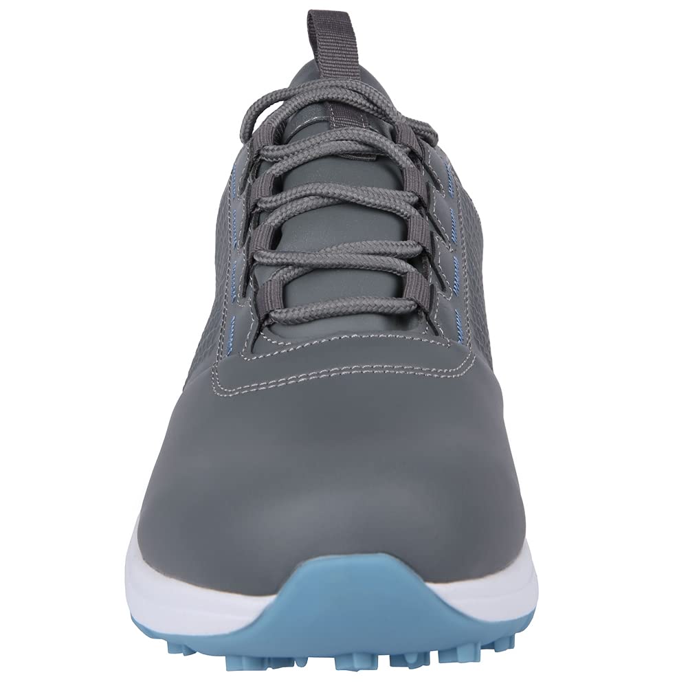 Ram Golf Accubar Ladies Grey/Blue Golf Shoes Size 8 - Perfect for Women's Golfing and Outdoor Sports