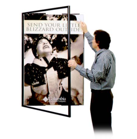 48x72 Large Poster Frame - Wide Face Display with Swing Frame for Wall Art, Photos, and Posters - Perfect for Home Decor, Offices, and Events